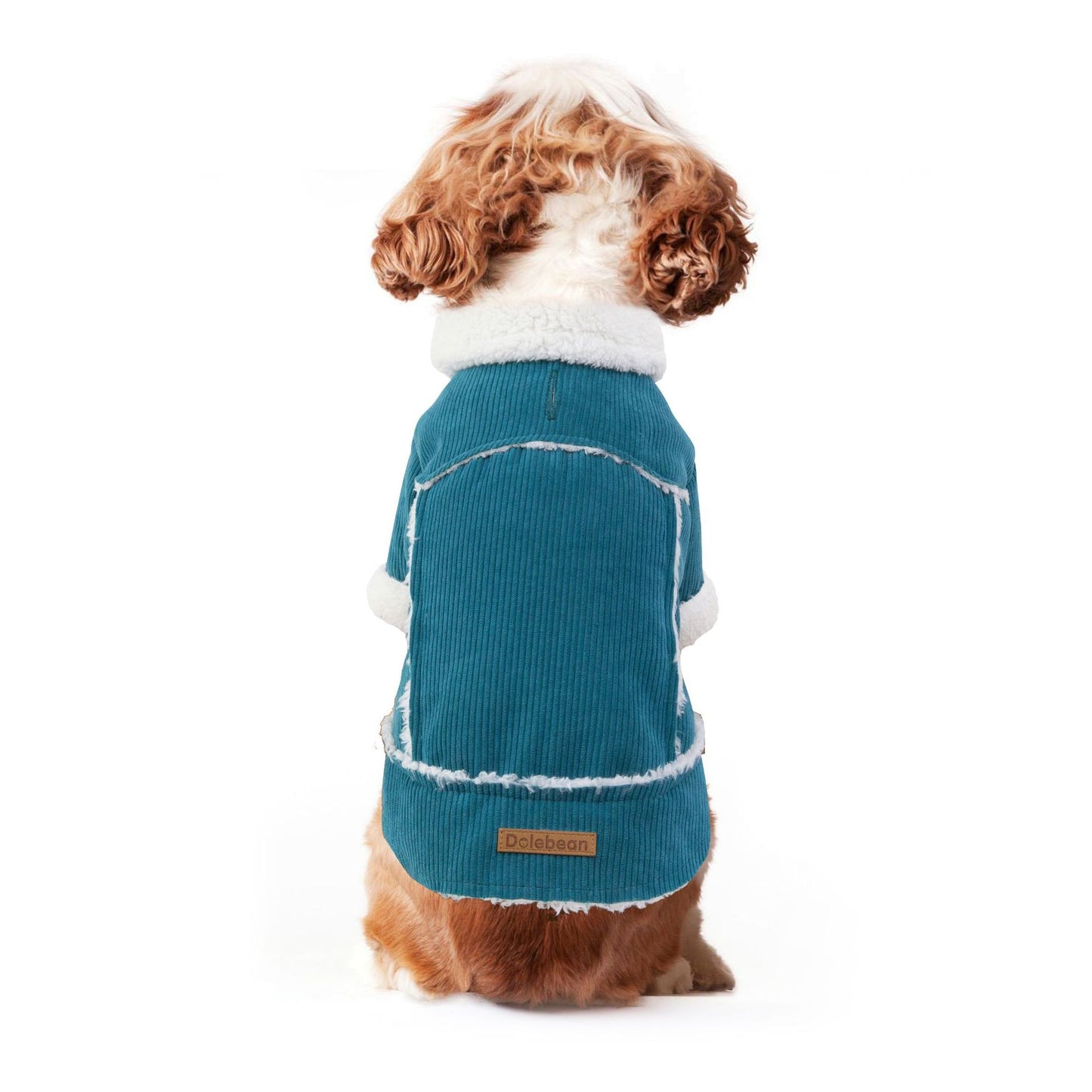 Dog Clothes Double Layer Thickening Warm Corduroy Comfortable Cotton Wool Cat Clothes Pet Clothes Cotton Clothes Autumn And Winter