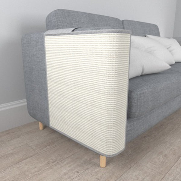 Cat Kitten Scratch Board Pad Sisal Sofa Furniture Protector Cat Claw Care Product Cats Scratcher Paw Pad with Invisible Nail