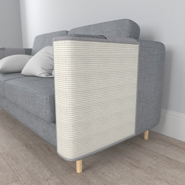 Cat Kitten Scratch Board Pad Sisal Sofa Furniture Protector Cat Claw Care Product Cats Scratcher Paw Pad with Invisible Nail