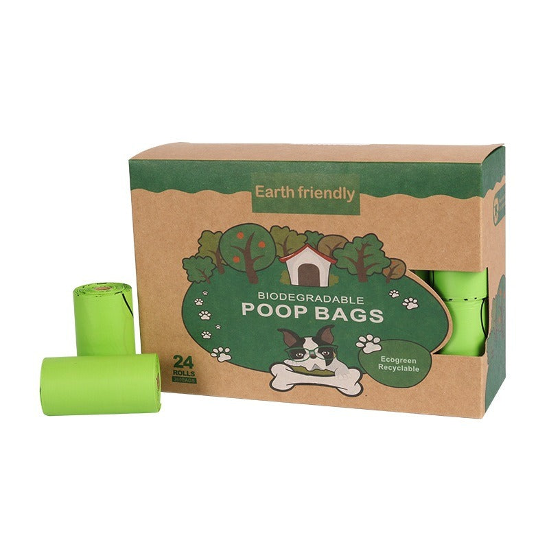 Pet garbage bag corn starch biodegradable PLA compostable dog manure bag