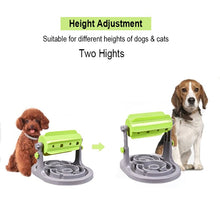 Interactive Pet Food Feeder Dog  Dispenser Slow Pet Foods Feeding  Toys Anti Choke Dog Slow Feeder Bowl  for Small Large Dogs
