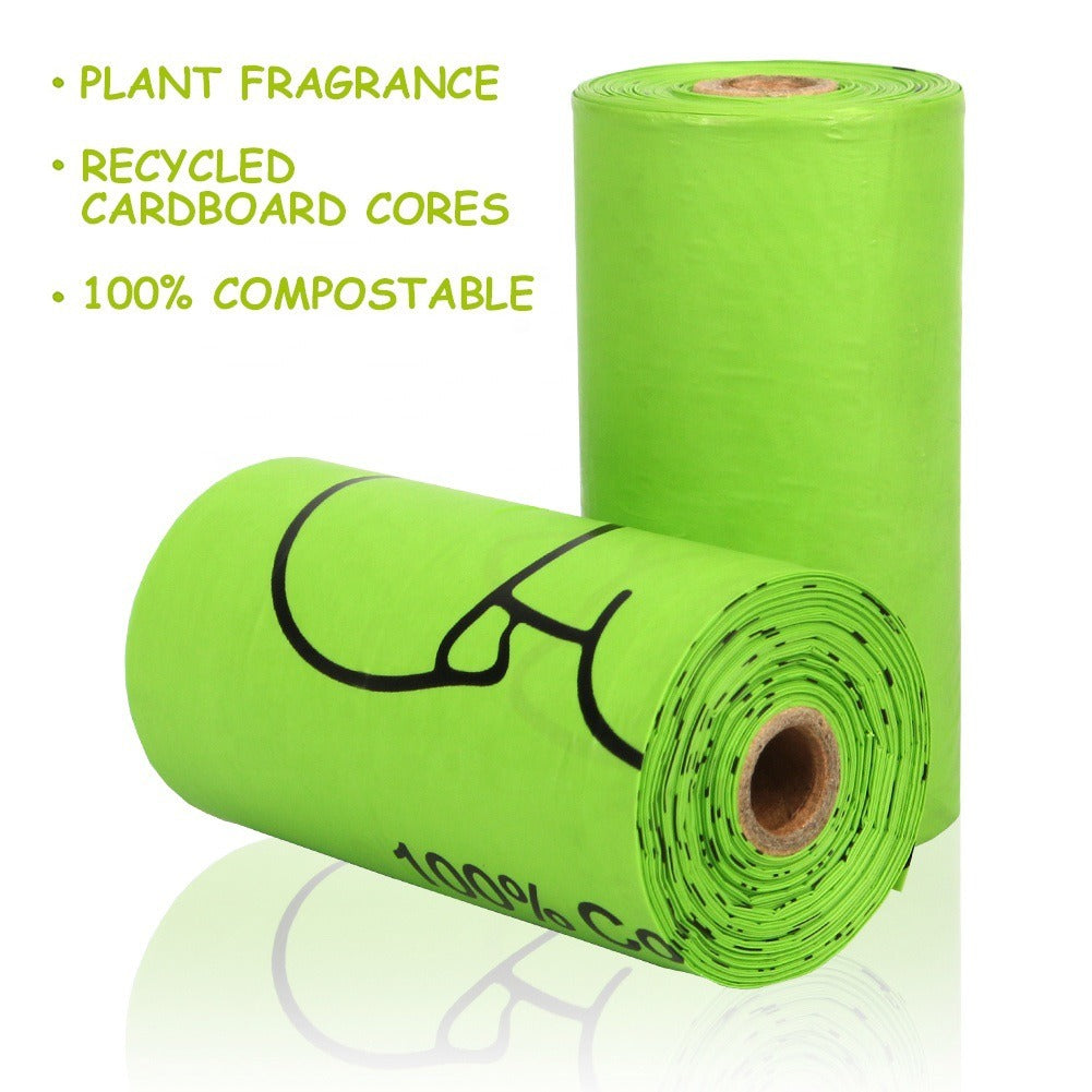 Pet garbage bag corn starch biodegradable PLA compostable dog manure bag