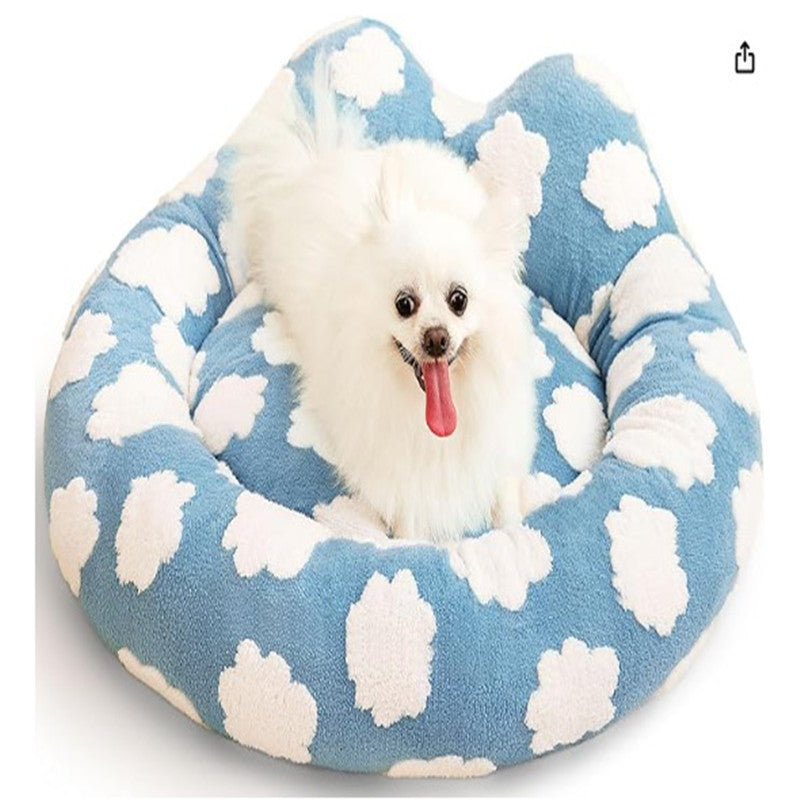 Dog house cat house pet round cat house four seasons universal warm pet house
