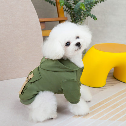 Pet clothes sweaters clothing for dogs teddy cool style two legged cotton clothes