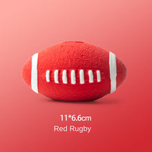 Dog toy latex relieves stress and produces sound interactive grinding of teeth and tearing of rugby balls