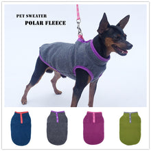 Dog Clothes Winter Warm Dog Clothing Fleece Sweater Soft Thicken Costume Vest Pet Cat Jacket