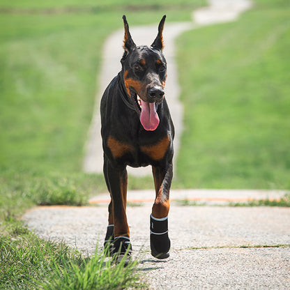 Pet Sports Shoes Dog Outdoor Waterproof Shoes Boots Anti Drop Non Binding Full Binding Reflective Strips