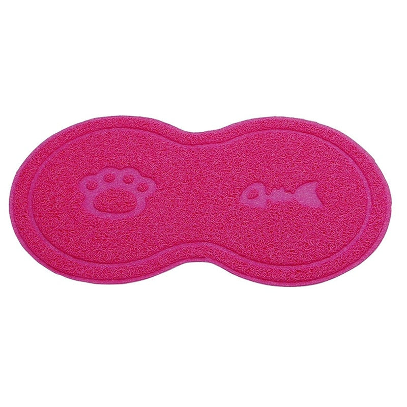 Pet Dog Puppy Cat Feeding Mat Pad Cute Cloud Shape Silicone Dish Bowl Food Feed Placement Pet Accessories Dropship