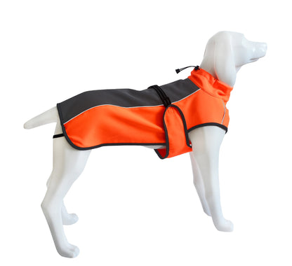 New Reflective Big Dog Clothing Autumn and Winter Warm Pet Charge Coat Golden Hair Labrador Dog Cotton Coat
