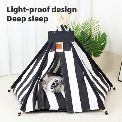 Cat Nest All Season General Tent Pet Winter Warm Dog House Cat Bed House Indoor
