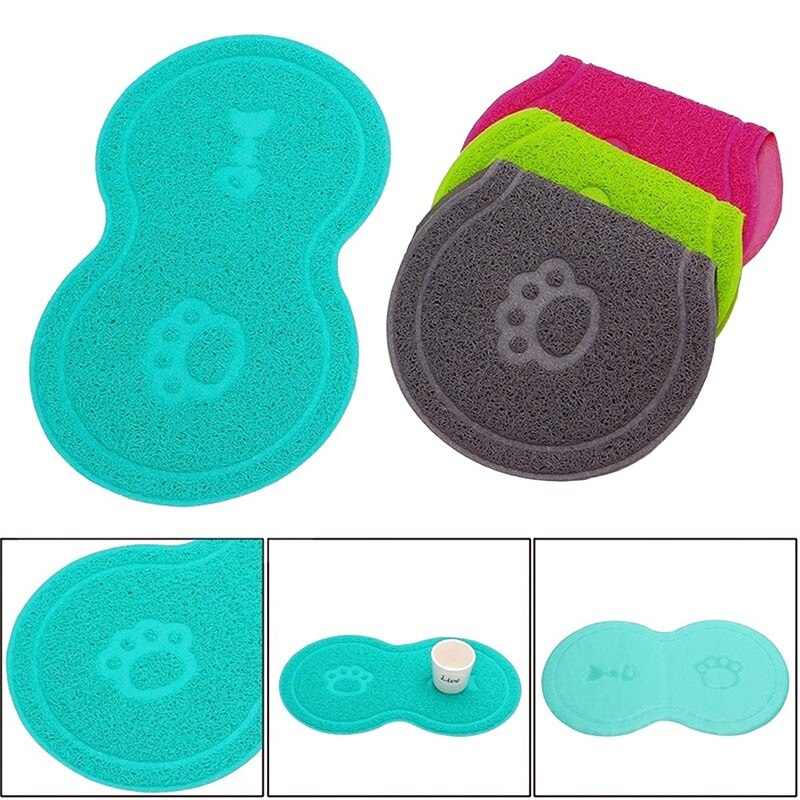 Pet Dog Puppy Cat Feeding Mat Pad Cute Cloud Shape Silicone Dish Bowl Food Feed Placement Pet Accessories Dropship
